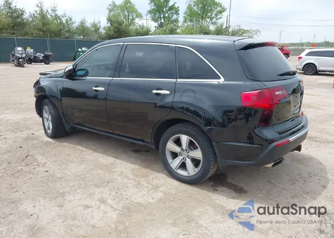 2013 Acura Mdx Technology Package z USA, uszkodzony, nr VIN 2HNYD2H34DH500451